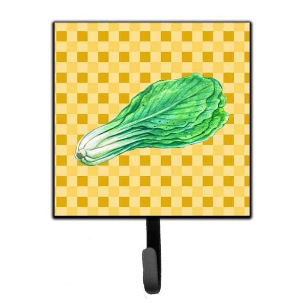 Carolines Treasures Mustard on Basketweave Leash or Key Holder BB7204SH4 - main